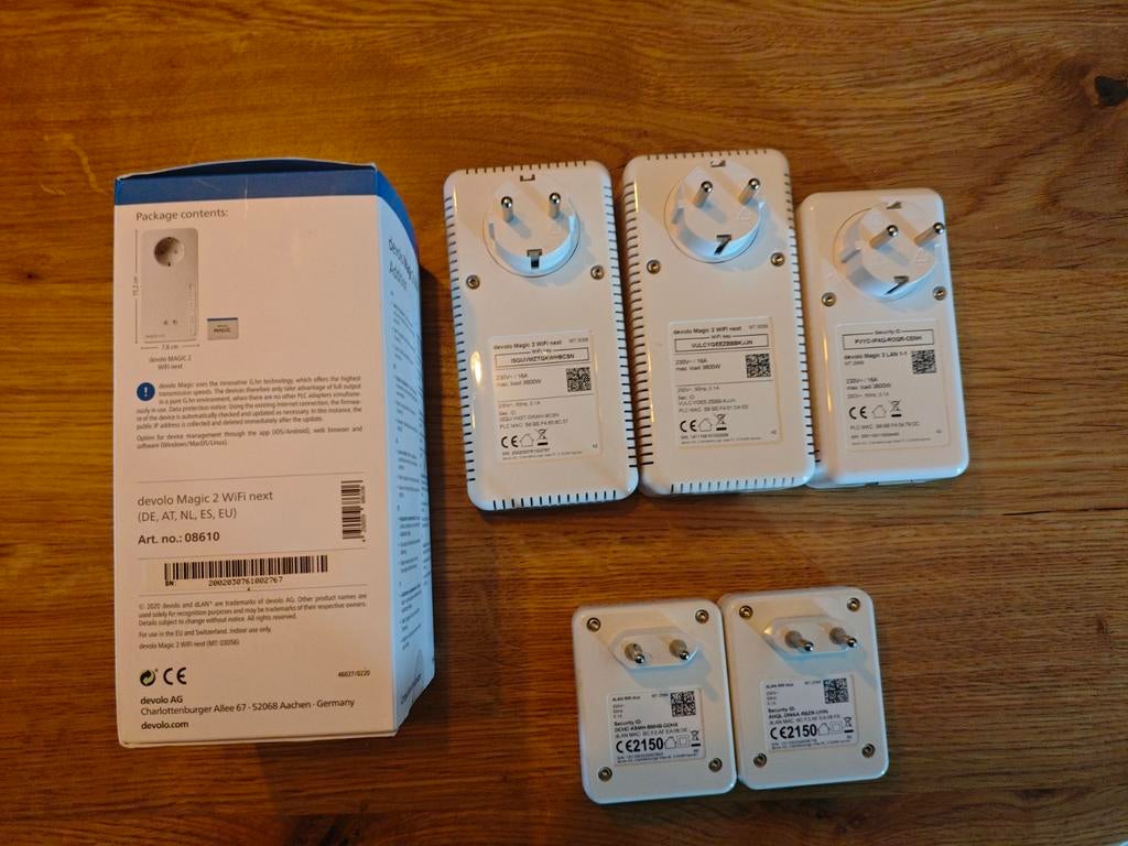 Devolo Magic 2 WiFi next - Powerline Adapter (Add-on), Computers en Software, Powerlines, Zo goed als nieuw, Ophalen of Verzenden