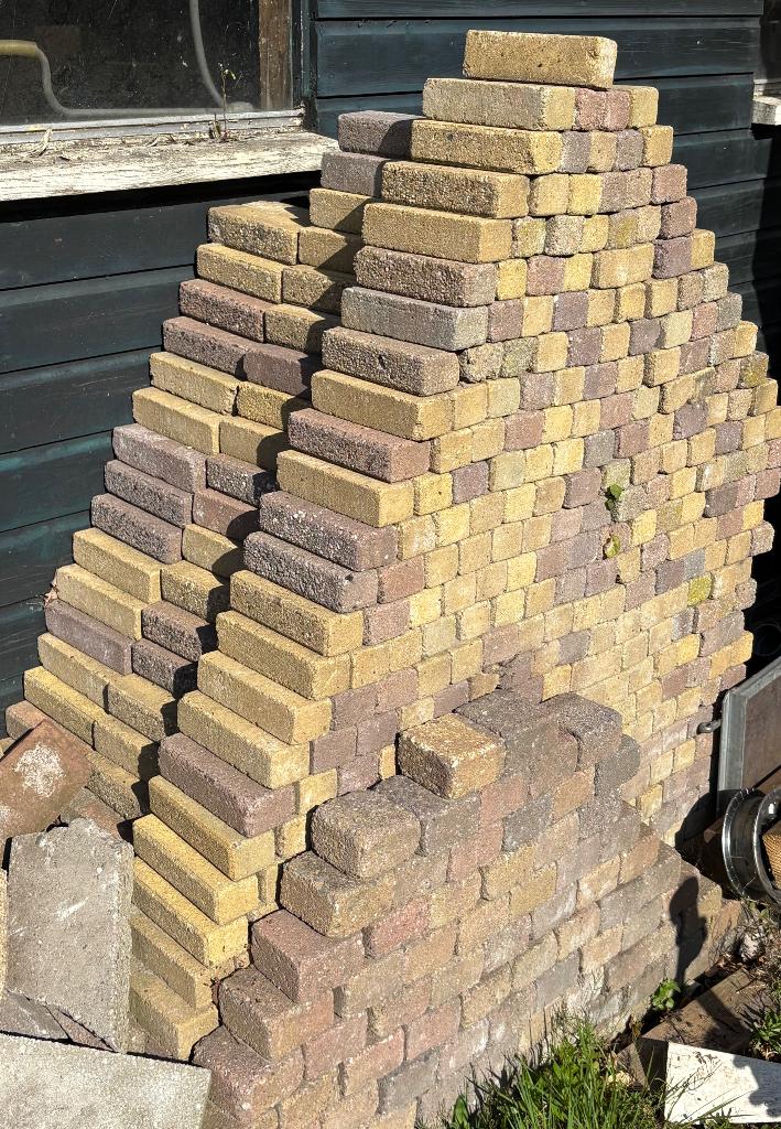 Waaltjes, gratis op te halen, Ophalen, Gebruikt, Klinkers, 10 m² of meer