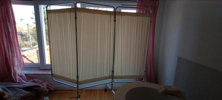 Lichtgewicht medisch Kamerscherm met 3 panelen, Huis en Inrichting, Woonaccessoires | Kamerschermen, Zo goed als nieuw, Ophalen