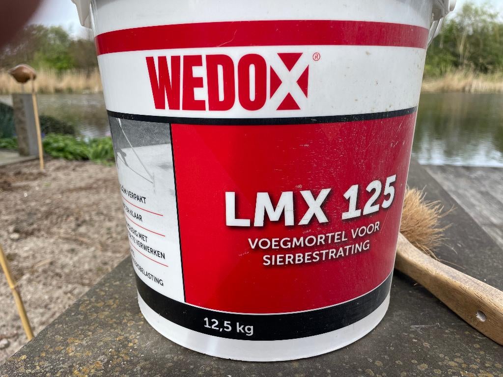 Voegmortel-voegzand Wedox LMX 125 basalt, Ophalen, Overige typen, Nieuw, Natuursteen