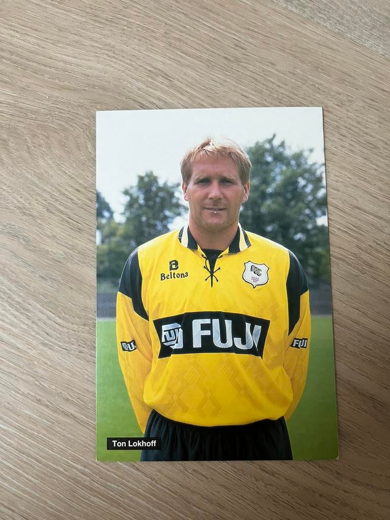 4 NAC Breda Spelerskaarten, Ophalen of Verzenden, Zo goed als nieuw, NAC Breda, Spelerskaart