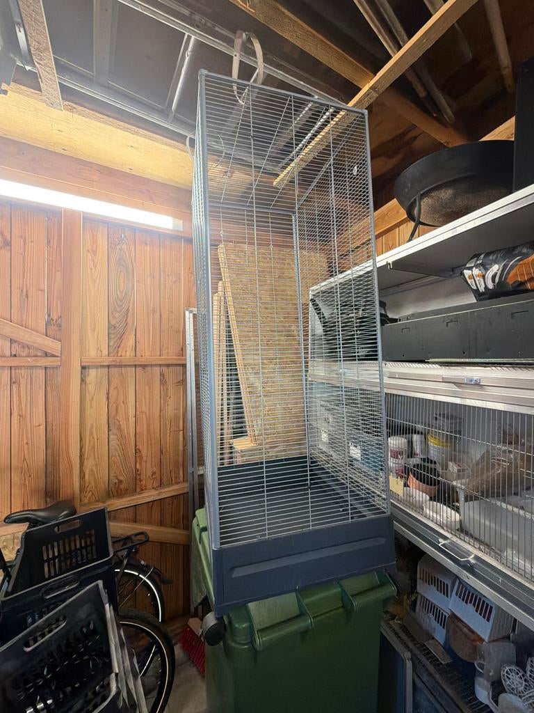 Vogelkooi, Dieren en Toebehoren, Vogels | Hokken en Kooien, Ophalen of Verzenden, Metaal, Vogelkooi