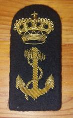 Petembleem Marine onderofficier en manschappen, Ophalen of Verzenden, Marine, Nederland, Embleem of Badge
