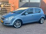 Corsa 1.4 16V 5deurs | Fietsendrager | Airco | Clima | LMV, Voorwielaandrijving, Zwart, 4 cilinders, Blauw