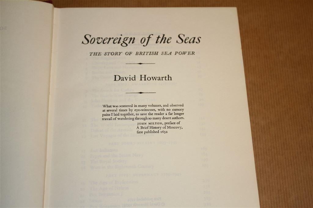 Sovereign of the Seas. The Story of British Sea Power., Ophalen of Verzenden, Gelezen, Europa