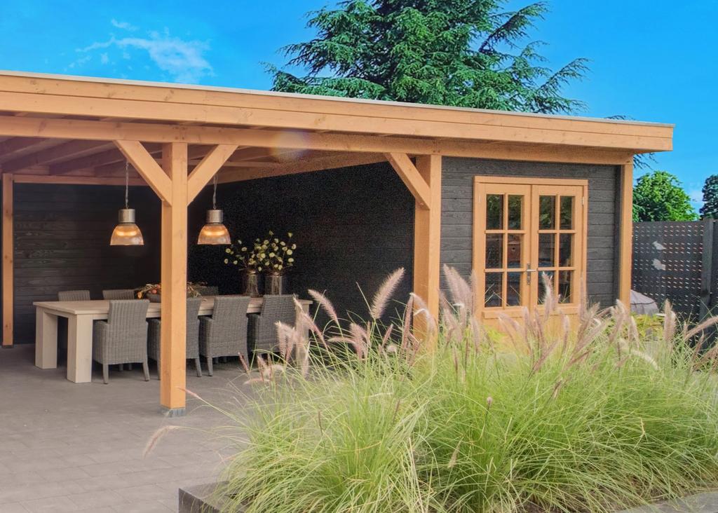 Voordelige Douglas Overkapping Volledig Naar Wens, Tuin en Terras, Overkappingen, Ophalen, Nieuw, Veranda