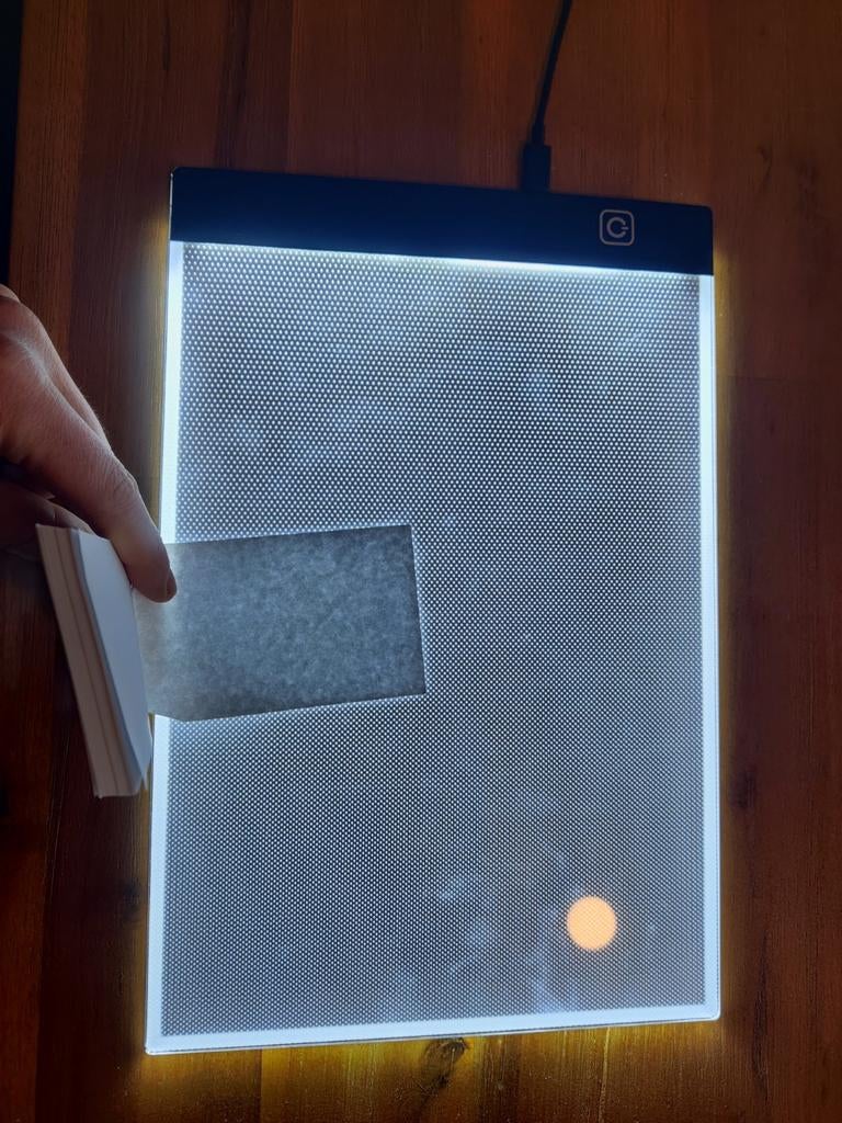 Lichtpaneel voor tekenen, inclusief 3 animatieboekjes, Ophalen of Verzenden, Zo goed als nieuw, Overige typen