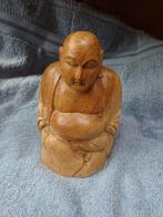 Houten  Boeddha beeld (rug met Parasiethout gedeelte), Verzenden