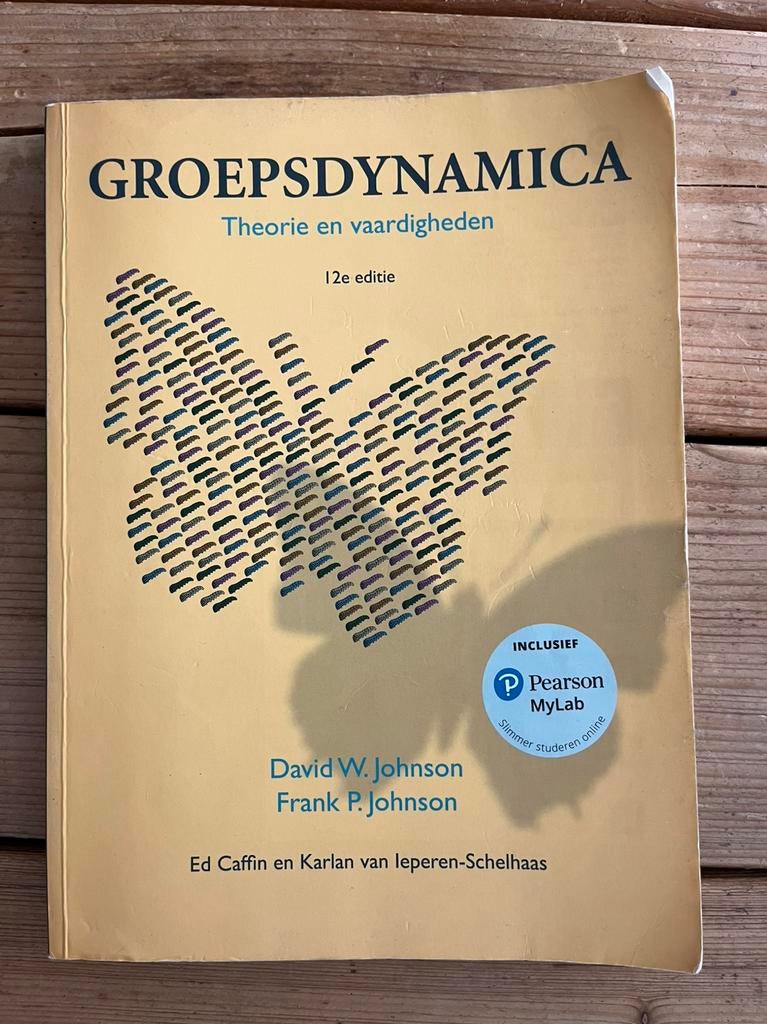 Groepsdynamica, Ophalen of Verzenden, Alpha, Zo goed als nieuw, HBO