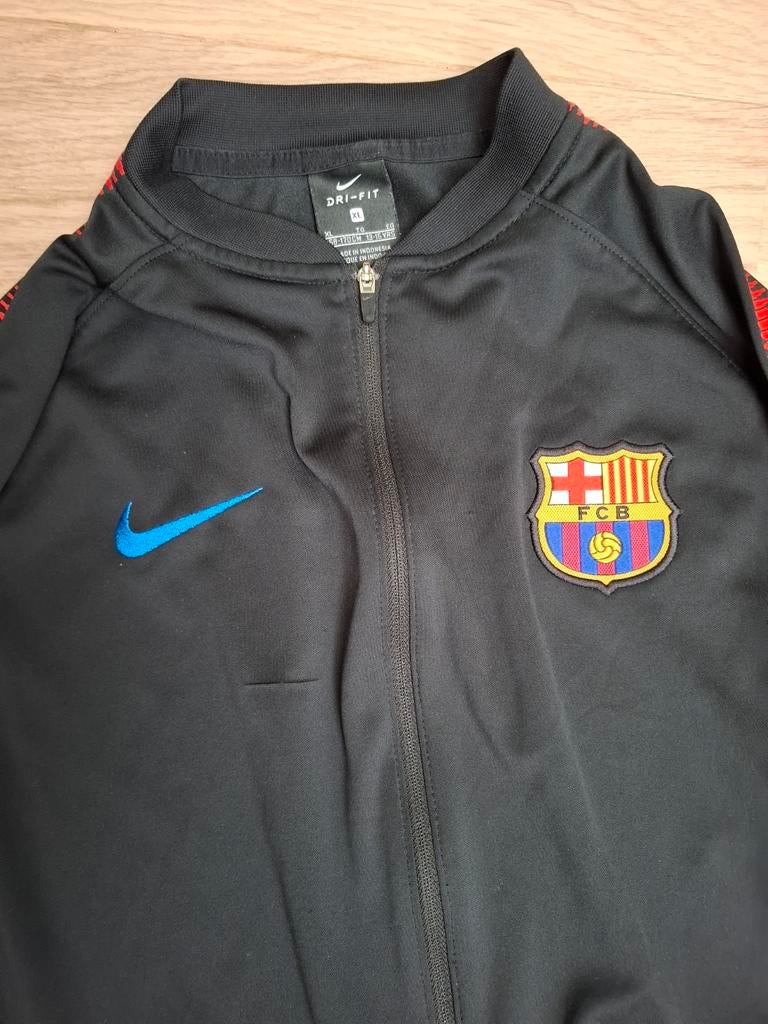 FC Barcelona Nike Dri-FIT Vestje - Maat XL 158/170 maat, Kleding | Heren, Jassen | Zomer, Zwart, Nike, Maat 56/58 (XL), Ophalen of Verzenden