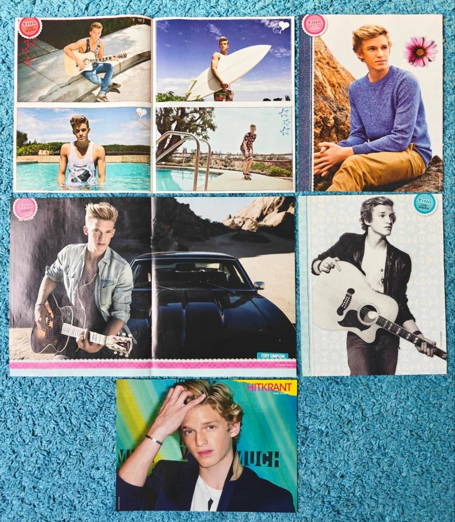 Cody Simpson posters, Verzamelen, Ophalen of Verzenden, Nieuw, Muziek