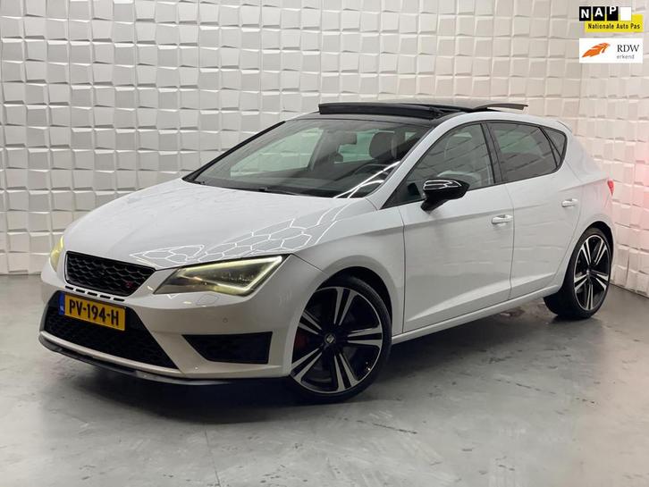 Seat Leon 2.0 TSI Cupra 280PK PANO AUTOMAAT CRUISE, Auto's, Seat, Bedrijf, Te koop, Leon, ABS, Airbags, Airconditioning, Bluetooth