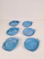 Vintage set 6 keramische vis borden Aimé de Grimaud France, N, N, Keramiek, Ophalen of Verzenden