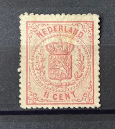 Nvph nummer 16 ongebruikt. 250 euro cw, Postzegels en Munten, Postzegels | Nederland, Verzenden, T/m 1940