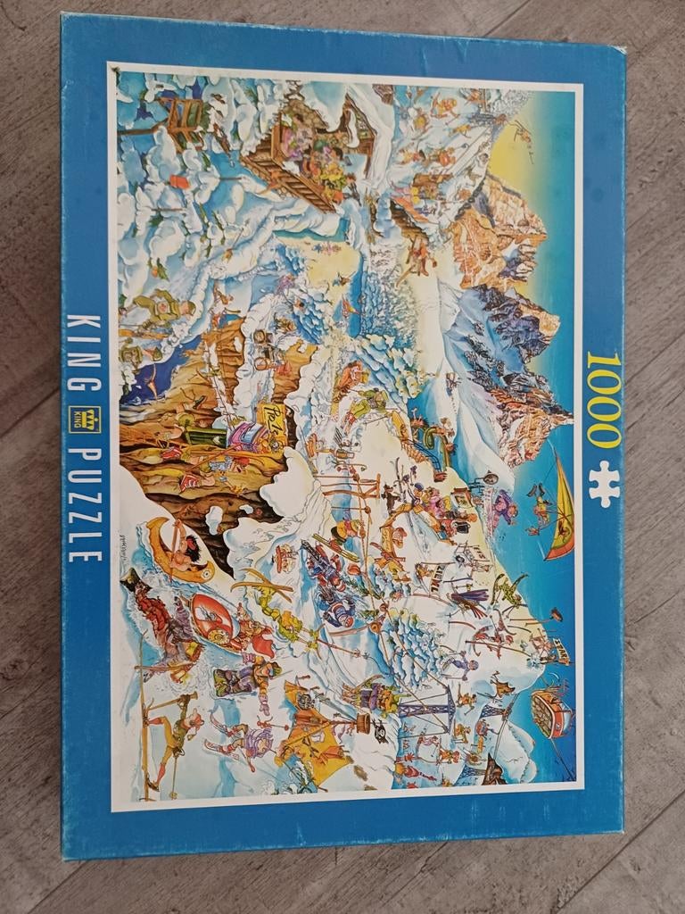 Puzzel 1000, Ophalen of Verzenden, 500 t/m 1500 stukjes, Zo goed als nieuw