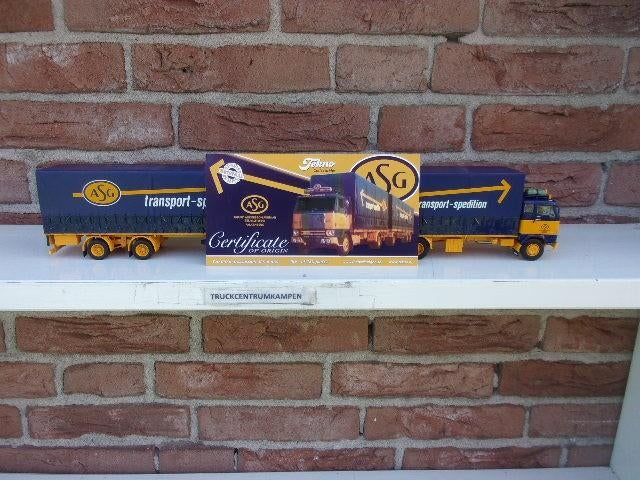 Tekno  Volvo  F88  van  A. S. G., Ophalen of Verzenden, Nieuw, Bus of Vrachtwagen, Tekno