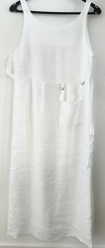 Zomerjurk, kleur wit, merk sarah pacini, Maat 38/40 (M), Sarah Pacini, Wit, Ophalen of Verzenden