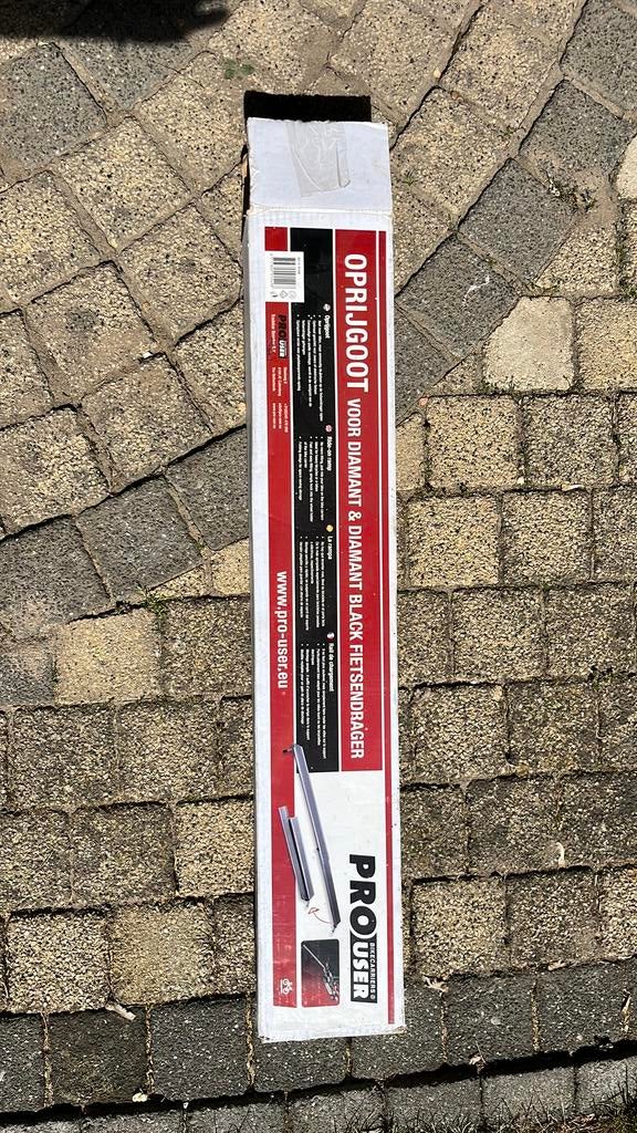 Oprijgoot voor fietsendrager, Ophalen, Gebruikt