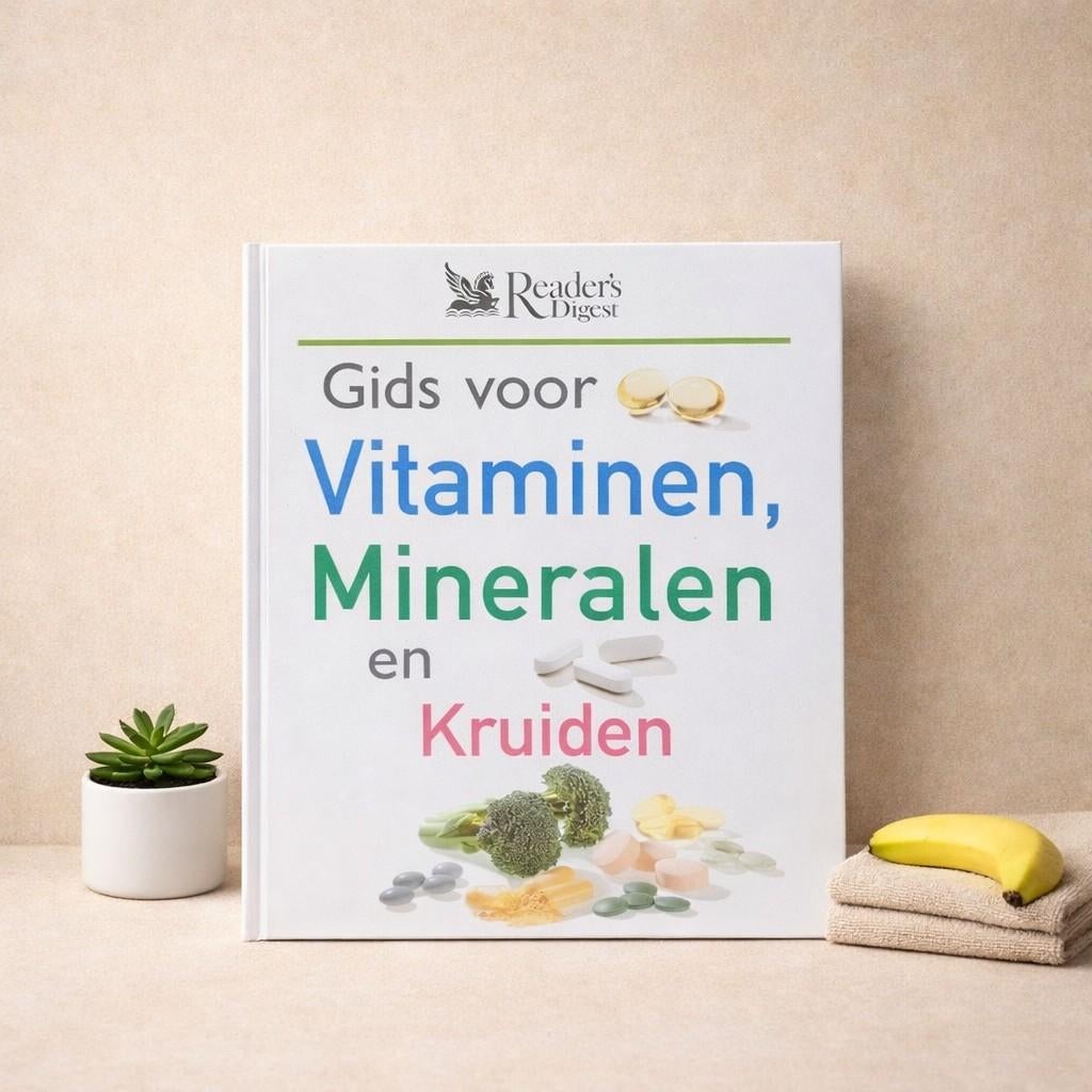 Gids voor Vitaminen, Mineralen en Kruiden - Reader's Digest, Boeken, Ophalen of Verzenden, Zo goed als nieuw, Kruiden en Alternatief