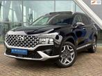 Hyundai Santa Fe 1.6 T-GDI HEV Premium Plus Sky 7p. 230pk Pa, Auto's, Hyundai, Santa Fe, Zwart, 4 cilinders, 7 stoelen