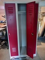 Locker kasten kleding kasten 3 deurs, Gebruikt, Niet ingevuld, Metaal, Niet ingevuld