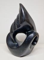 Abstract natuurstenen 'vlam' sculptuur Zimbabwe, Afrika., Antiek en Kunst, Kunst | Beelden en Houtsnijwerken, Ophalen of Verzenden