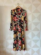 King Louie Olive Dress maxi jurk zwart bloem M/38 zgan, Maat 38/40 (M), Zwart, Ophalen of Verzenden, Zo goed als nieuw