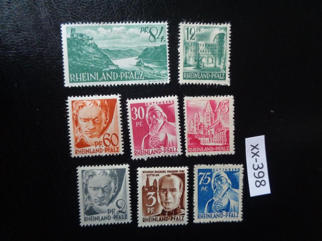 rheinland pfalz - diverse postfris (xx-398), Ophalen of Verzenden, Overige periodes, Postfris