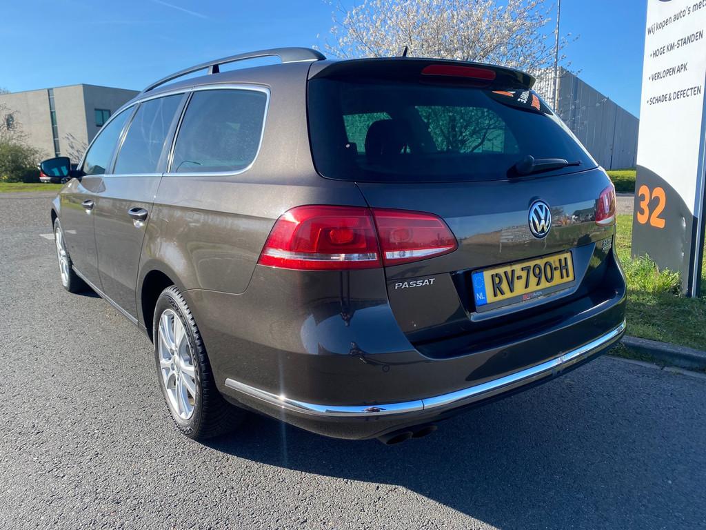 Volkswagen Passat Variant | 2012 | 2.0 TDI Highline BlueMoti, Auto's, Voorwielaandrijving, Euro 5, 4 cilinders, Bruin