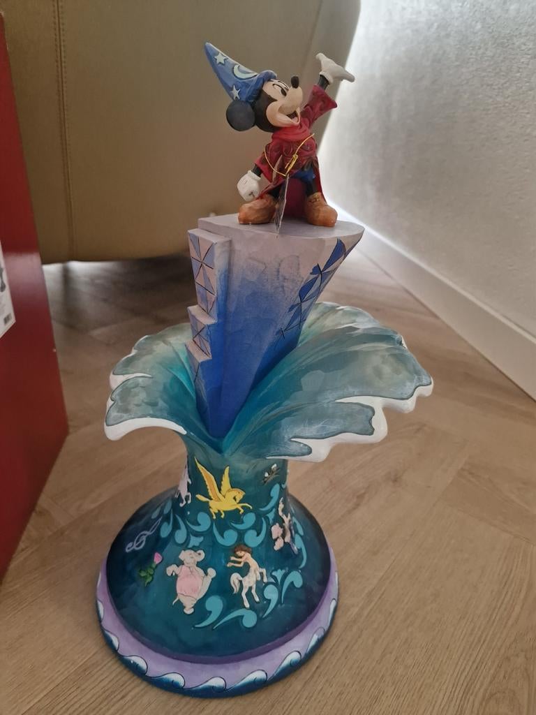 Disney Traditions beeld Fantasia, Verzamelen, Disney, Ophalen, Zo goed als nieuw, Beeldje of Figuurtje