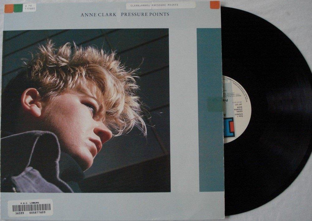 Anne Clark - Pressure points, Ophalen of Verzenden, 1980 - 1989, Gebruikt, 12 inch