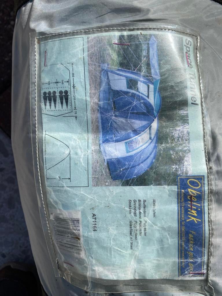 5-persoons tunneltent van Obelink, Ophalen of Verzenden, Zo goed als nieuw