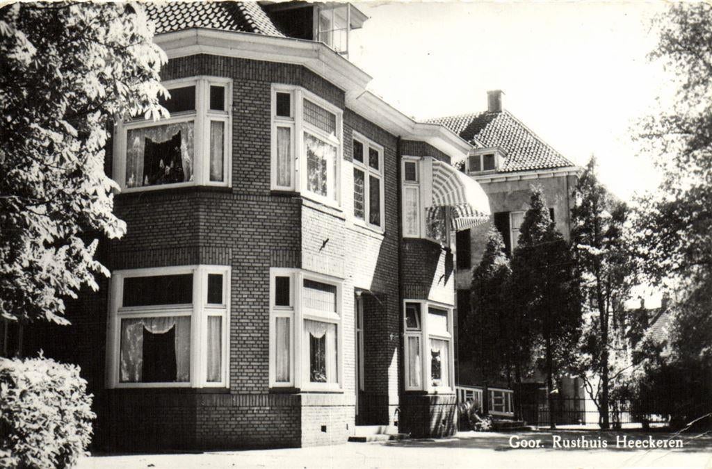 Goor. Rusthuis Heeckeren - 1971 gelopen, Verzamelen, Ansichtkaarten | Nederland, Gelopen, Noord-Brabant, Voor 1920, Ophalen of Verzenden