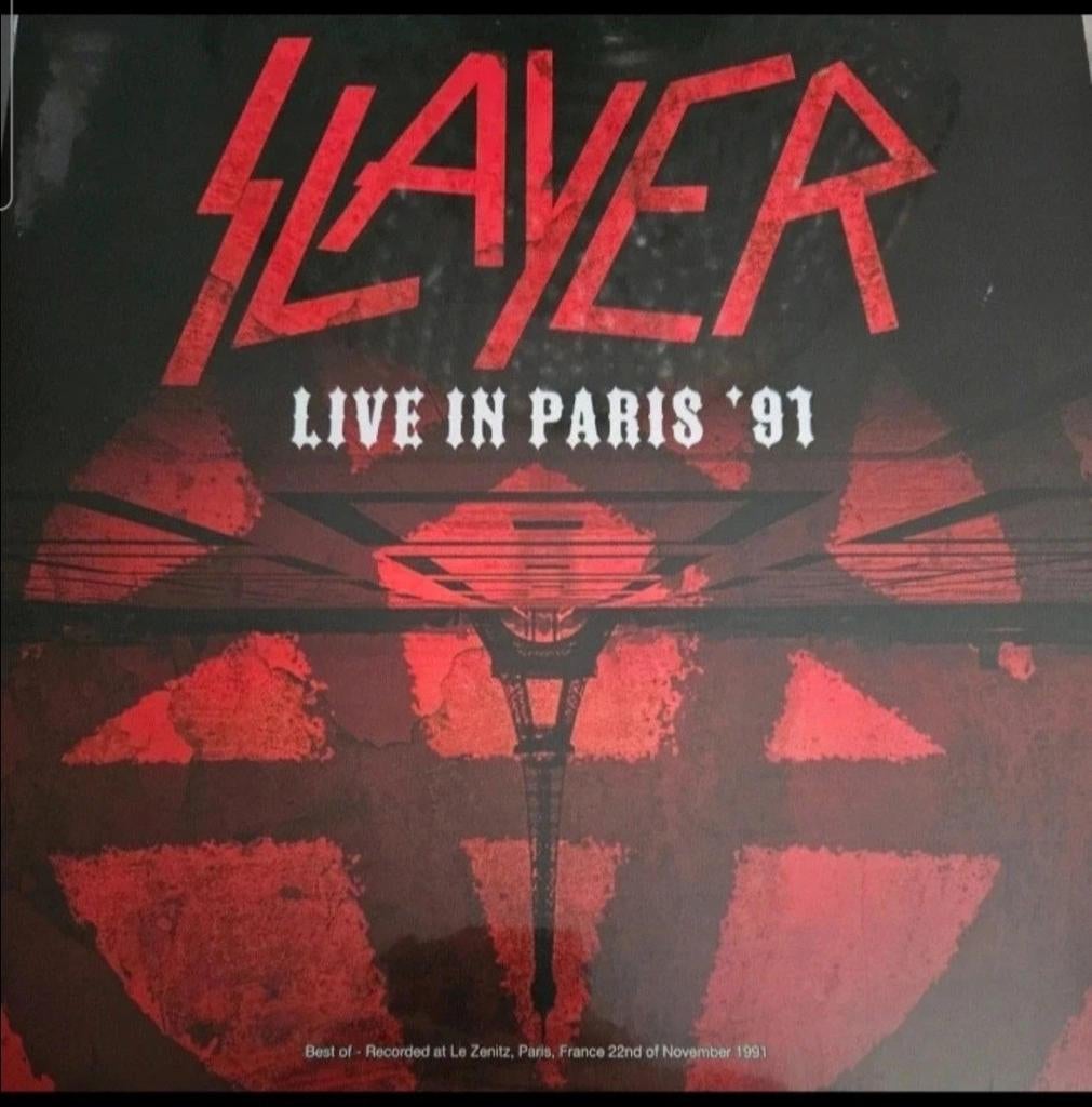 Slayer, Live in Paris '91, Cd's en Dvd's, Vinyl | Hardrock en Metal, Ophalen of Verzenden, Nieuw in verpakking