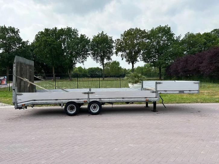 VF Be oplegger semi dieplader 6.6 ton (bj 2012), Auto's, Vrachtwagens, Bedrijf, Te koop, Aanhangers en Opleggers, Overige brandstoffen