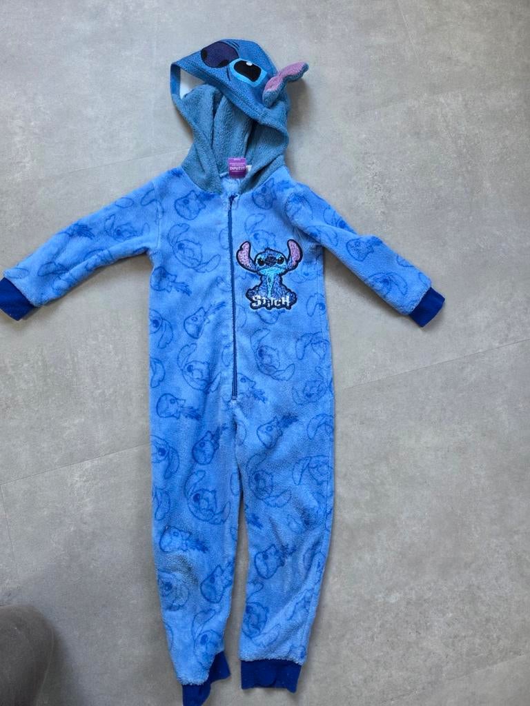 Stitch Onesie - Kinderkleding maat 98/104, Ophalen of Verzenden, Zo goed als nieuw, Disney, Jongen of Meisje