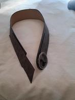 Grijze brede riem met ronde gesp - 95 cm, Kleding | Dames, Riemen en Ceinturen, Overige kleuren, 5 cm of meer, 90 tot 100 cm, Heupriem