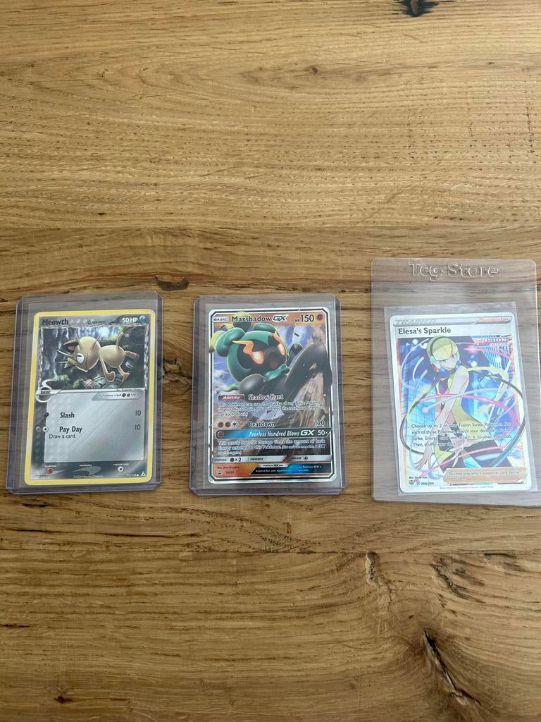 Pokémon kaarten - diverse, ook Japanse kaarten, Ophalen of Verzenden, Zo goed als nieuw, Meerdere kaarten, Foil
