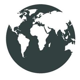 Camper caravan bus sticker globe wereldbol, Caravans en Kamperen, Camper-accessoires, The River House, Info@theriverhouse.nl, Nieuw