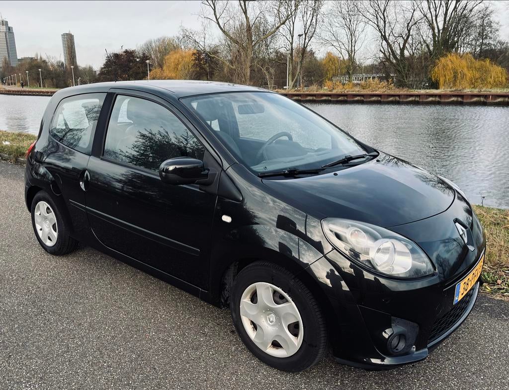 Renault Twingo 1.2 16V 2011 Zwart, Auto's, 839 kg, Twingo, 74 pk, 4 cilinders