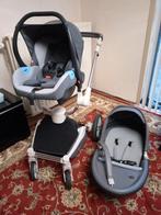Hot Mom Combiwagen met reiswieg en autostoeltje, Zo goed als nieuw, Combiwagen, Verstelbare duwstang, Ophalen