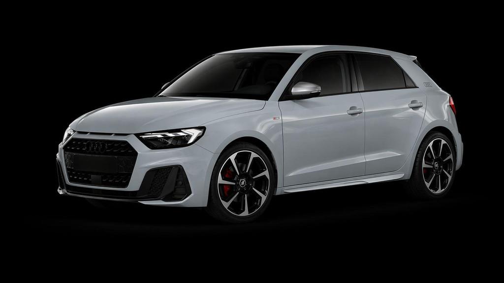 Audi A1 Sportback 40 TFSI S tronic S line Sportback 204PK|Sf, Auto's, Stof, Zwart, 4 cilinders, 1365 kg