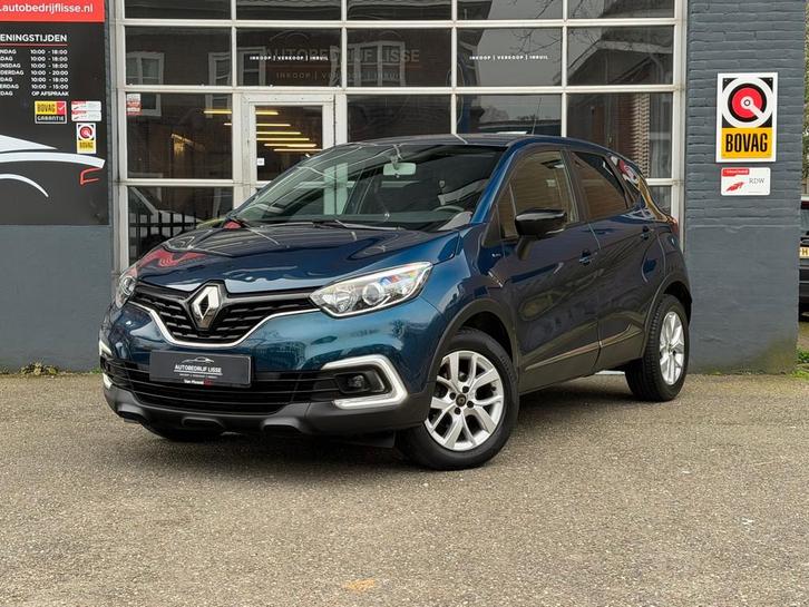 Renault Captur 0.9 TCe Limited|Airco|Keyless|Carplay|Nap, Auto's, Renault, Bedrijf, Te koop, Captur, ABS, Airbags, Airconditioning