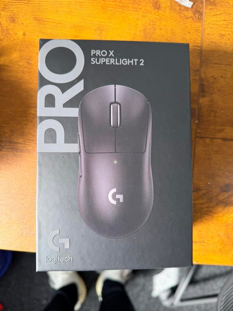 Logitech G Pro X Superlight 2, Computers en Software, Muizen, Ophalen of Verzenden, Zo goed als nieuw