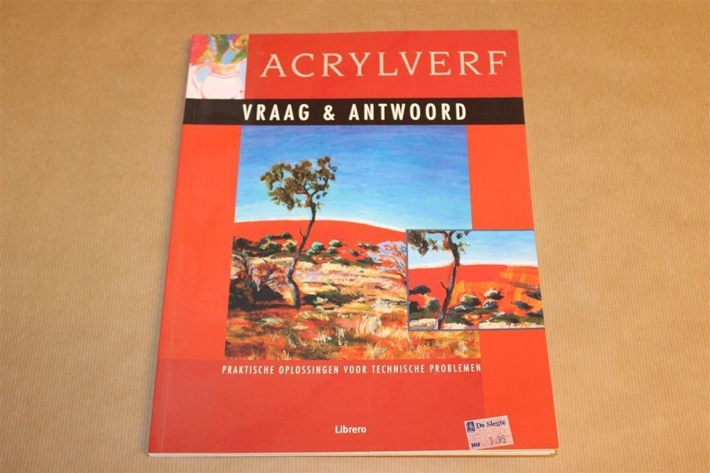 Acrylverf — Vraag & Antwoord, Technieken, Boeken, Ophalen of Verzenden, Zo goed als nieuw, Tekenen en Schilderen