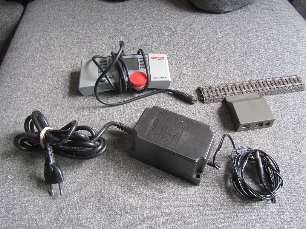 marklin mobile station compleet, Gebruikt, Ophalen of Verzenden, Märklin, Transformator of Voeding