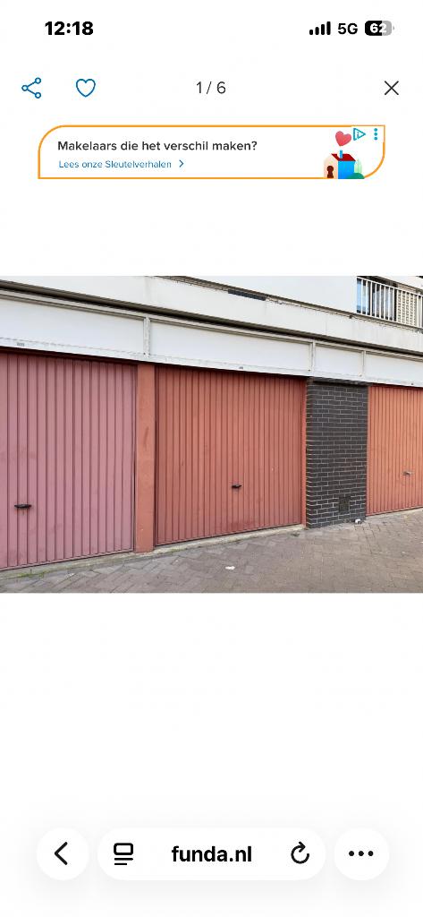 Garage Eindhoven met elektra te huur €135,-, Auto diversen, Autostallingen en Garages