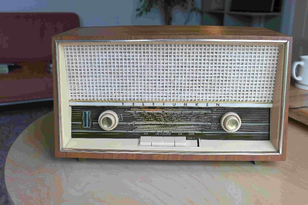 Buizenradio Telefunken Jubilate, Ophalen, Gebruikt