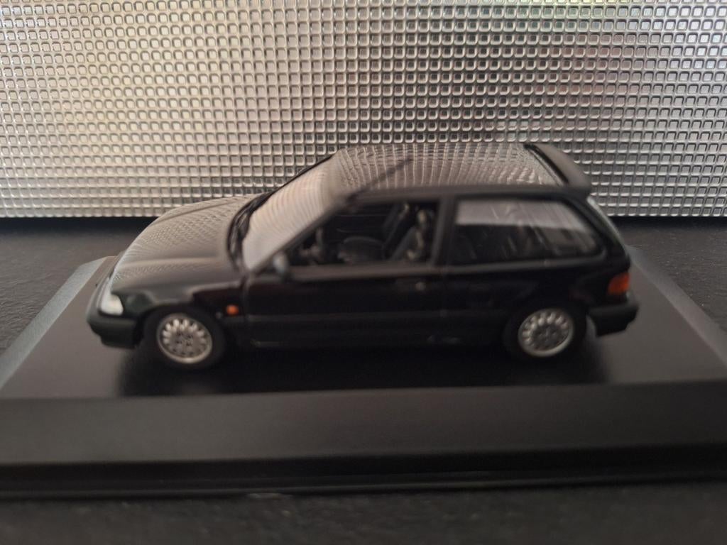 Honda Civic 1990 Schaal 1:43, Hobby en Vrije tijd, Modelauto's | 1:43, Overige merken, Nieuw, Ophalen of Verzenden, Maxichamps