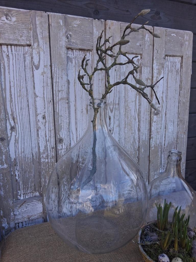 Gistfles / wijnfles 25 liter, brocante - Debrocantekip, Antiek en Kunst, Curiosa en Brocante, Ophalen